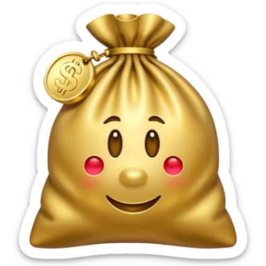 Money bags sticker