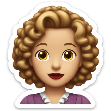 shirley temple sticker