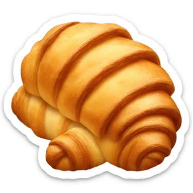 Croissant sticker