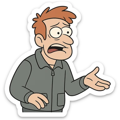 flat toon style grey jacket, color #8a8b8a, no background sticker