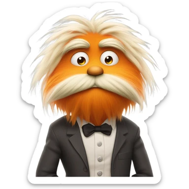 The Lorax  sticker
