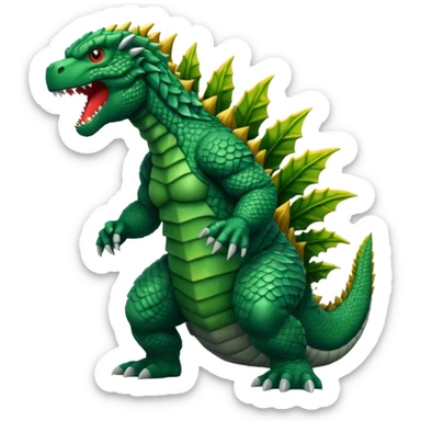 godzilla sticker