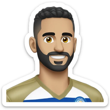 Mahrez al hilal sticker