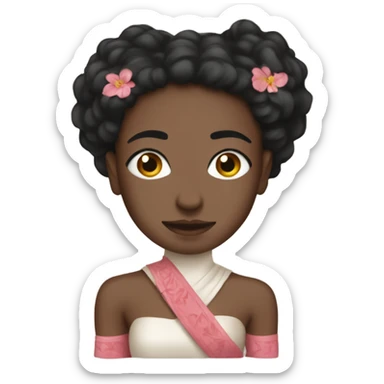 BRAGA MENSTRUAL NEGRA sticker