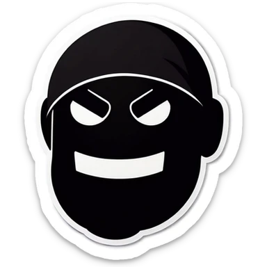Robber emoji  sticker