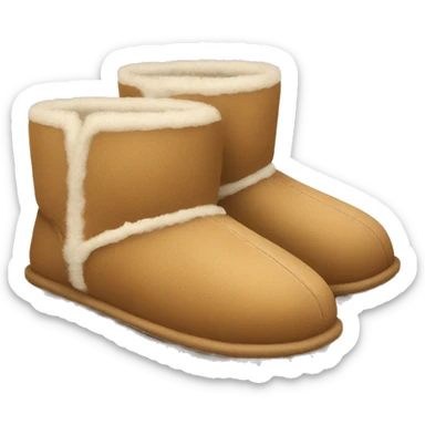 ugg slippers sticker