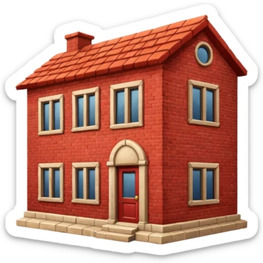 ubicacion roja sticker