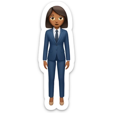 Kemi Badenoch, full body, standing sticker