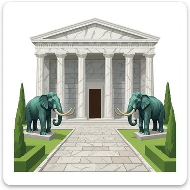 mammoth museum sticker