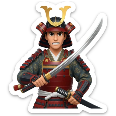 samurai sticker