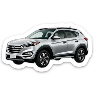 hyundaï tucson avec des ailes sticker
