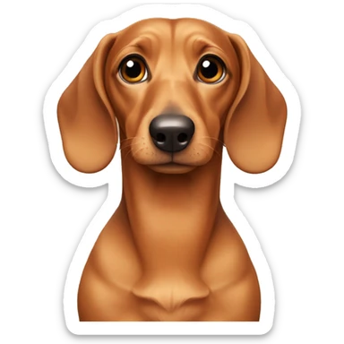 daschund sticker