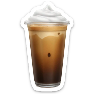 iced coffee sticker