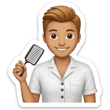 Hairstylist sticker