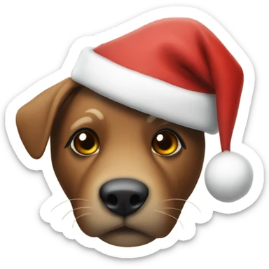 Santa hat that says Mrs Roo sticker