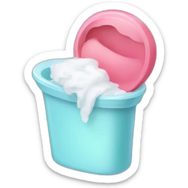 Feminine hygiene sticker