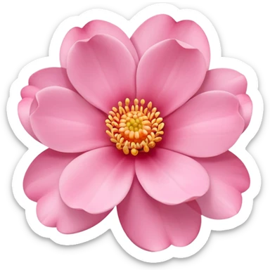 camélia pink sticker