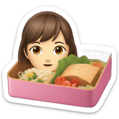 chihiro bento box sticker