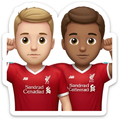 Liverpool football club sticker