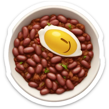 Red Beans and Rice with jerk Chicken sticker