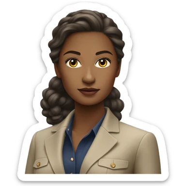 Ralph Lauren woman working  sticker