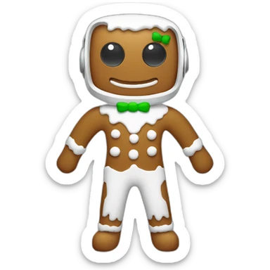 christmas-gingerbread-man-in-vr-headset-full body sticker
