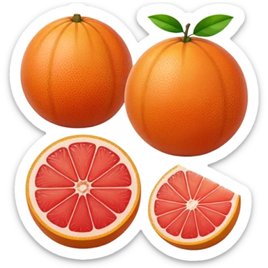 grapefruit sticker