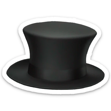 Black hat with money in it sticker