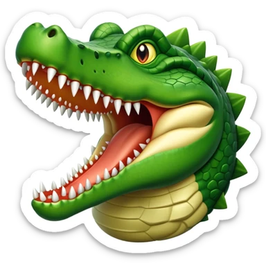 Bombardino Crocodile sticker