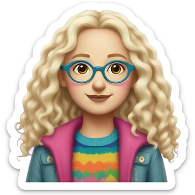 Luna Lovegood ￼ sticker