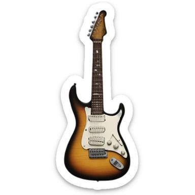 Steve vai guitar sticker