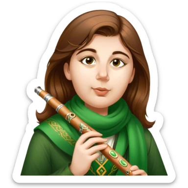 Celtic Piper sticker
