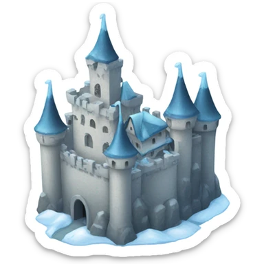 Frozen Castle sticker