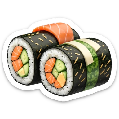 Maki roll sticker