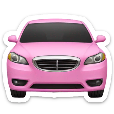 Pink uber  sticker