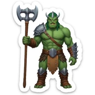 dnd 5e hill giant boss monster sticker