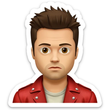 make tyler durden from fight club sticker
