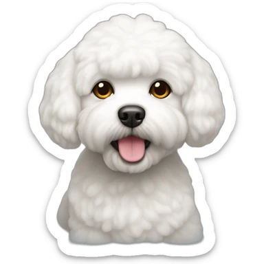bichon habanero sticker