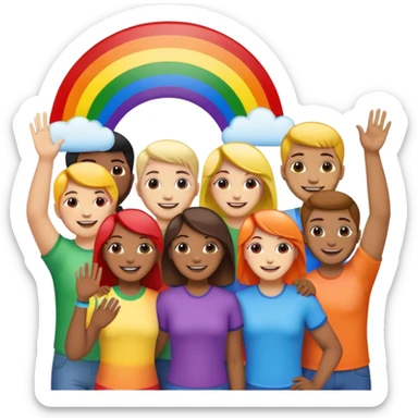 pride charcters sticker