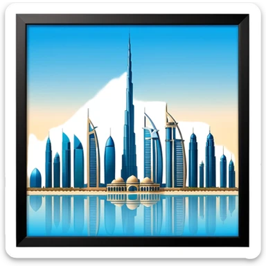 dubai fingers sticker