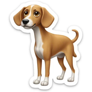 Wiener dog  sticker