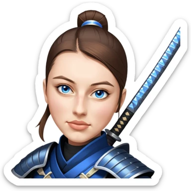Warrior Samurai sticker