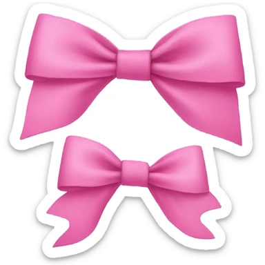 make this emoji 💕 but with these bows 🎀 sticker