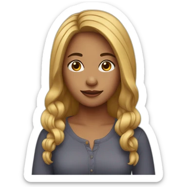 40 year old that is a girl  sticker