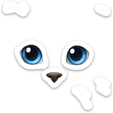 Ragdoll kitten sticker