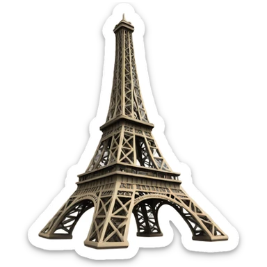 eiffel tower  sticker