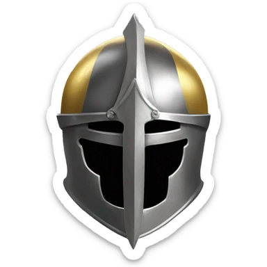 winged paladin helmet sticker