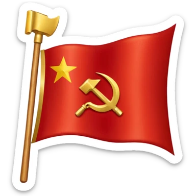 USSR Flag sticker