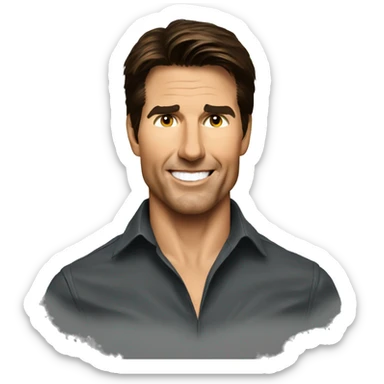 Tom Cruise sticker
