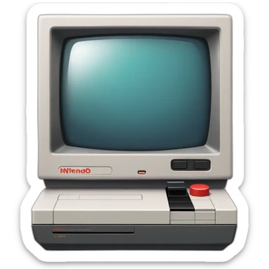 nintendo entertainment system sticker